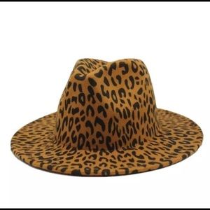 Leopard print Fedora